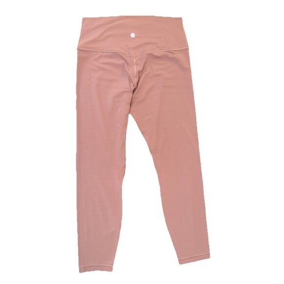 Lululemon Align High-Rise Leggings Pink Size 10 26” Inseam Buttery Soft Nulu - Picture 3 of 7
